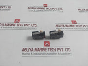 Lot Of 2x Omron Roller Lever Limit Switch Z-15gw22-B