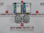 Lot Of 2x R95-114 11-Pin Tube-Style Relay Socket By Nte Electronics