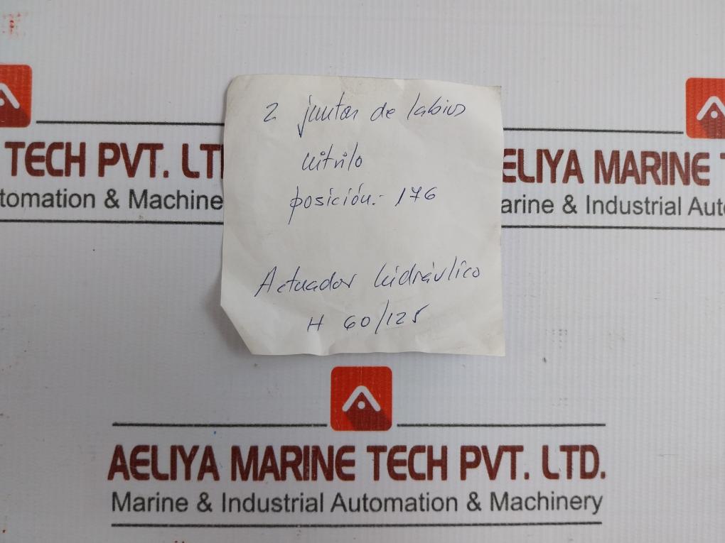 Lot Of 2x Velan Actuator By Hydraulic Seal Cfw A1