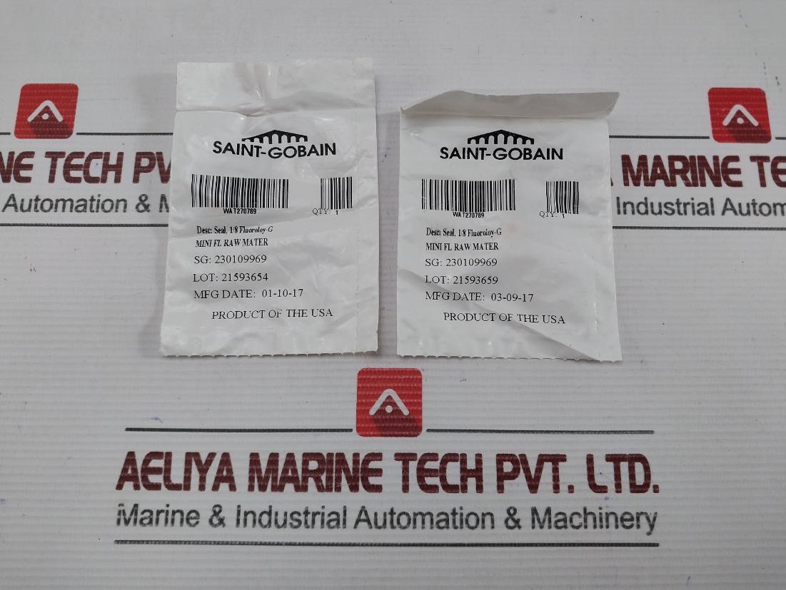 Lot Of 2x Wat270789 1/8 Fluoropolymer Seal By Waters - 50 Gm