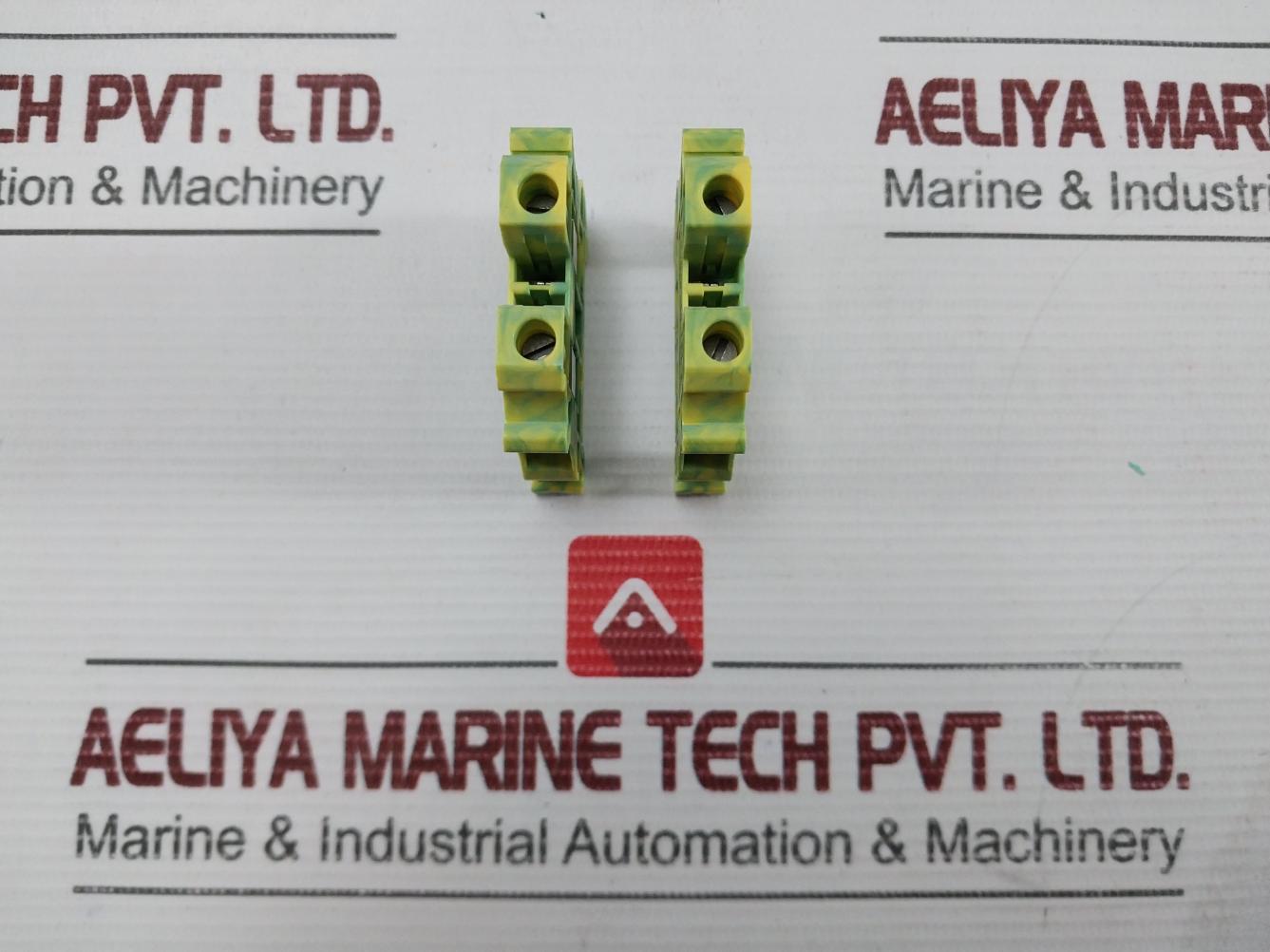Lot Of 34x Protective Conductor Terminal Block Phoenix Contact Ut 6-Pe