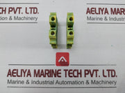 Lot Of 34x Protective Conductor Terminal Block Phoenix Contact Ut 6-Pe