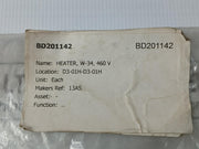 Lot of 3X ALLEN-BRADLEY W34 Heating Element