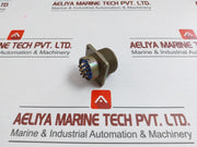 Lot of 3X AMPHENOL 973102A2027S Circular Connector Receptacle