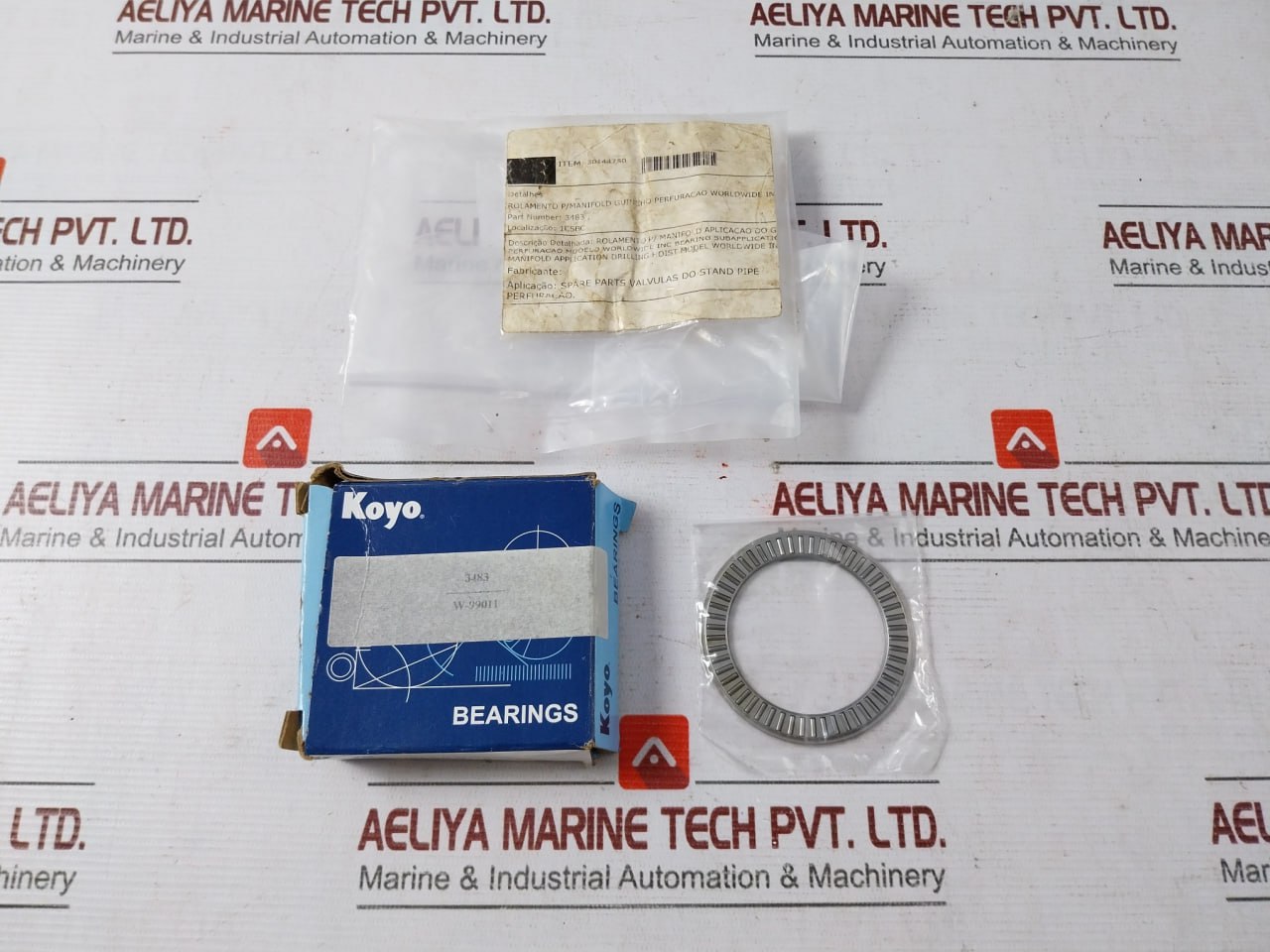 Lot Of 3X Koyo Nta-3244 Thrust Needle Roller Bearing 30144750