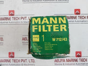 Lot of 4X MANN FILTER W 712/43 Oil Filter