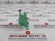 Lot of 3X Phoenix Contact PLC-BSP-24DC/21 Relay Base W/ Power Relay 2961121 24V