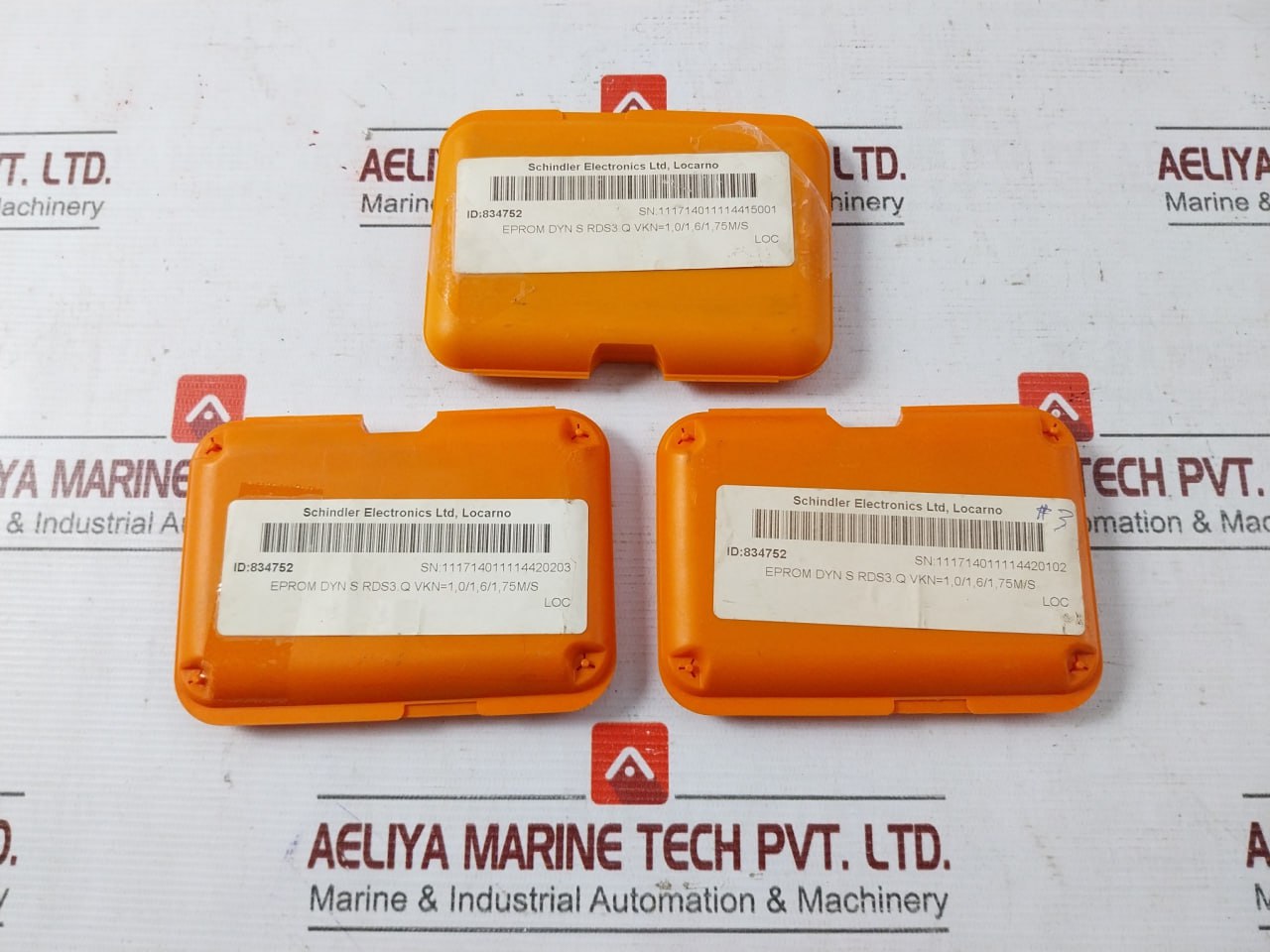 Lot Of 3X Stmicroelectronics M27C256B Integrated Circuit 834752