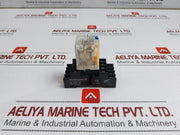 Lot Of 3x Drm570024lt Au Power Relay With Socket Base 24 Vdc Brand Weidmuller