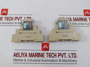 Lot Of 3x Interface Relay With Socket 24v Dc Omron G2r-2-Sni(S)