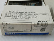 Lot Of 3x My4 Omron General Purpose Relay 24vdc 5a In New