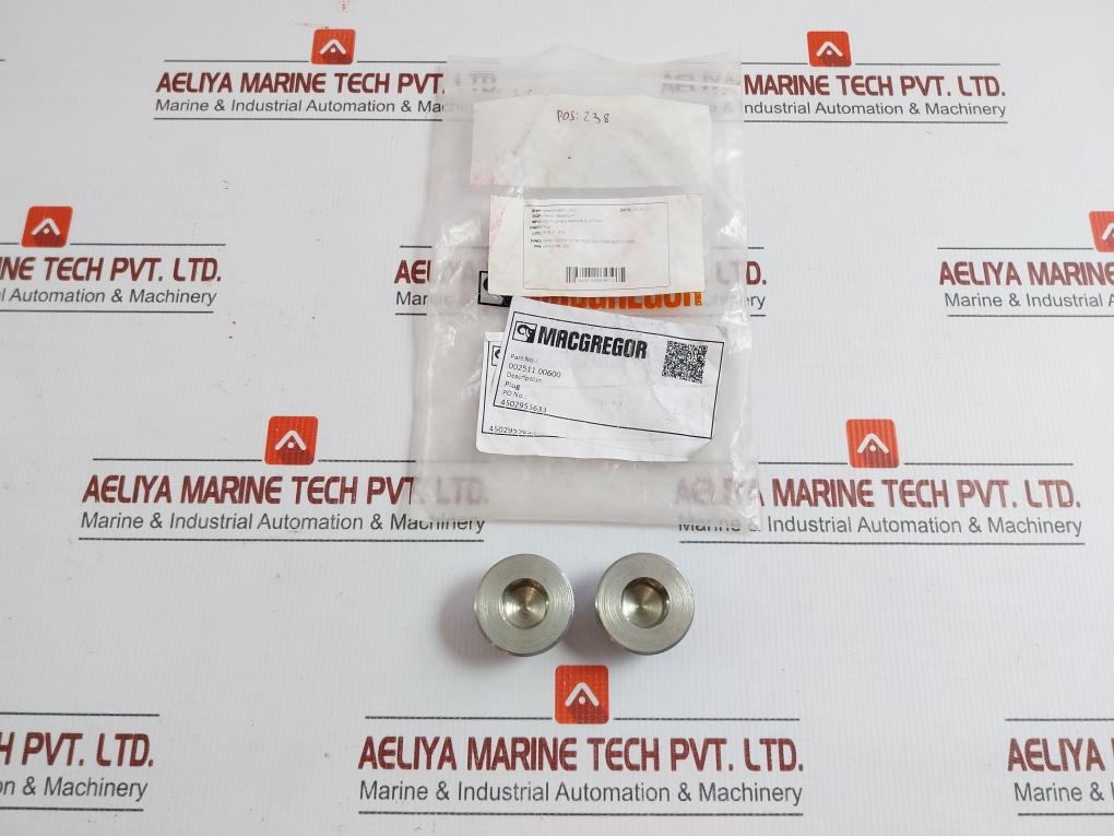 Lot Of 3x Plug Head Screw By Ermeto 002511.00600