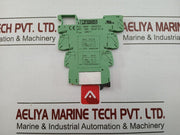 Lot Of 3x Relay Base 24v Phoenix Contact Plc-Bsp-24dc/21dc Part No. 2961105