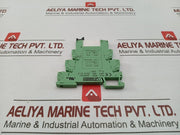 Lot Of 3x Relay Base 24v Phoenix Contact Plc-Bsp-24dc/21dc Part No. 2961105