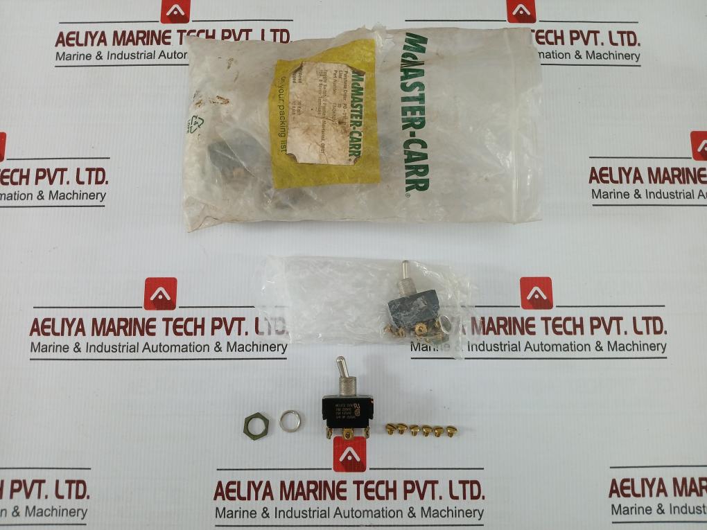 Lot Of 3x Toggle Switch By Mcmaster-Carr 7343k821