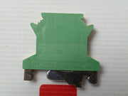 Lot Of 40X Protective Conductor Terminal Block Uslkg 2,5 By Phoenix Contact
