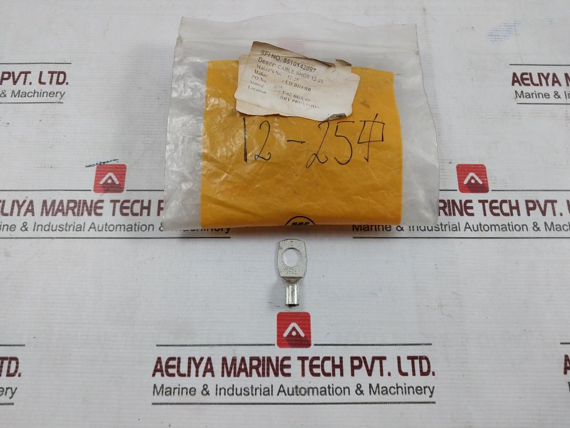 Lot Of 49X Liebherr 12-25 Cable Lugs