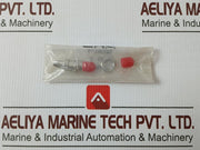 Lot Of 4X Amp 501381-1 Fiber Optic Cable Adapter Connector Rev-e