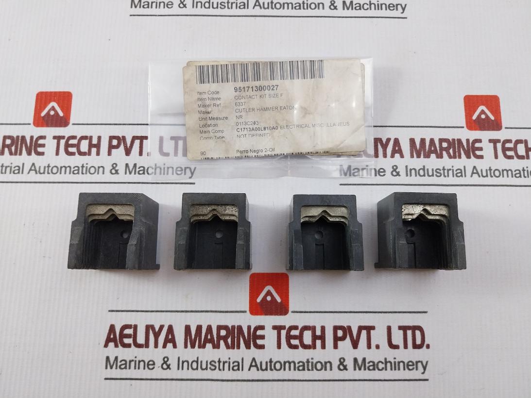 Lot Of 4X Cutler Hammer 6337 Contact Kit Size F