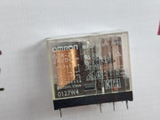 Lot of 4X Omron G2R-2 Relay Plug 5A 250V AC/30V DC 0127W4