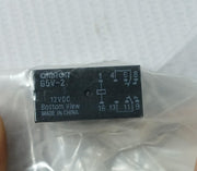 Lot of 4X Omron G5V-2 PCB Miniature Relay 0.6A 2A 30VDC
