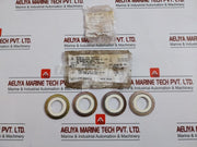 Lot Of 4X Valqua Vn C-20K-15 Ctf Flange Gasket 28X41X57
