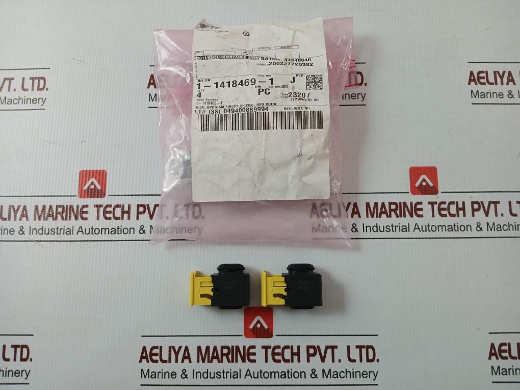 Lot Of 4x 1-1418469-1 Automotive Connector Te Connectivity