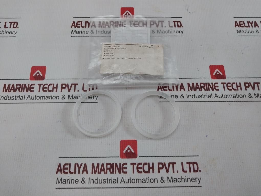 Lot Of 4x Cargo System Poyam Seat Ring For Ball Valve In New