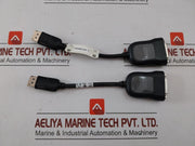 Lot Of 4x Displayport To Dvi-D Adapter By Foxconn Fci-Cqj20d-K22-0f (B)