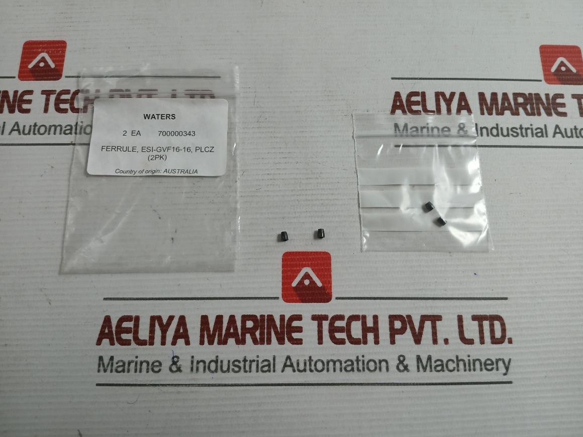 Lot Of 4x Ferrule Fluidic Connection Esi-Gvf16-16 700000343 By Waters&nbsp;