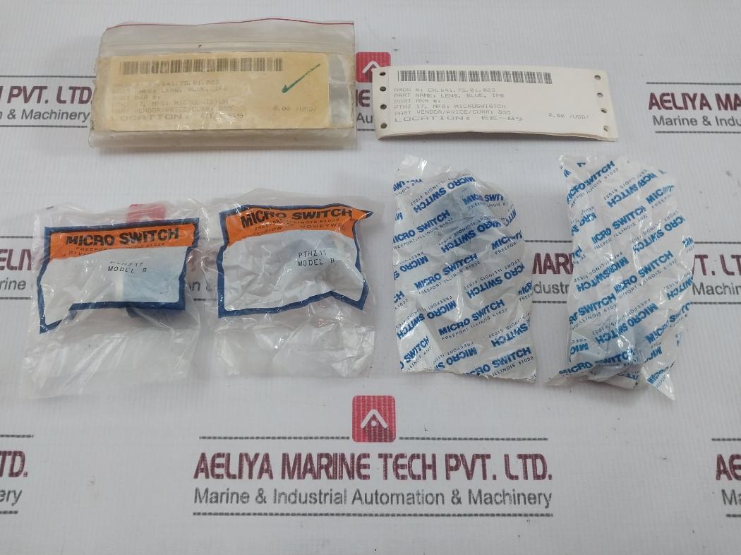 Lot Of 4x Honeywell Pthz17 Blue Ipb Lens Model B