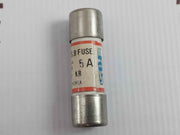 Lot of 4X SAM BOO SC-2 Cartridge Fuse 5A AC500V-DC250V