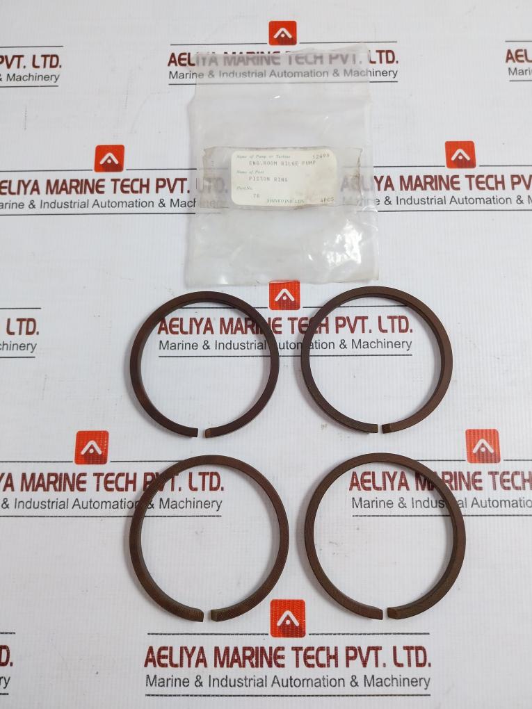 Lot Of 4x Shinko Piston Ring 78 In New