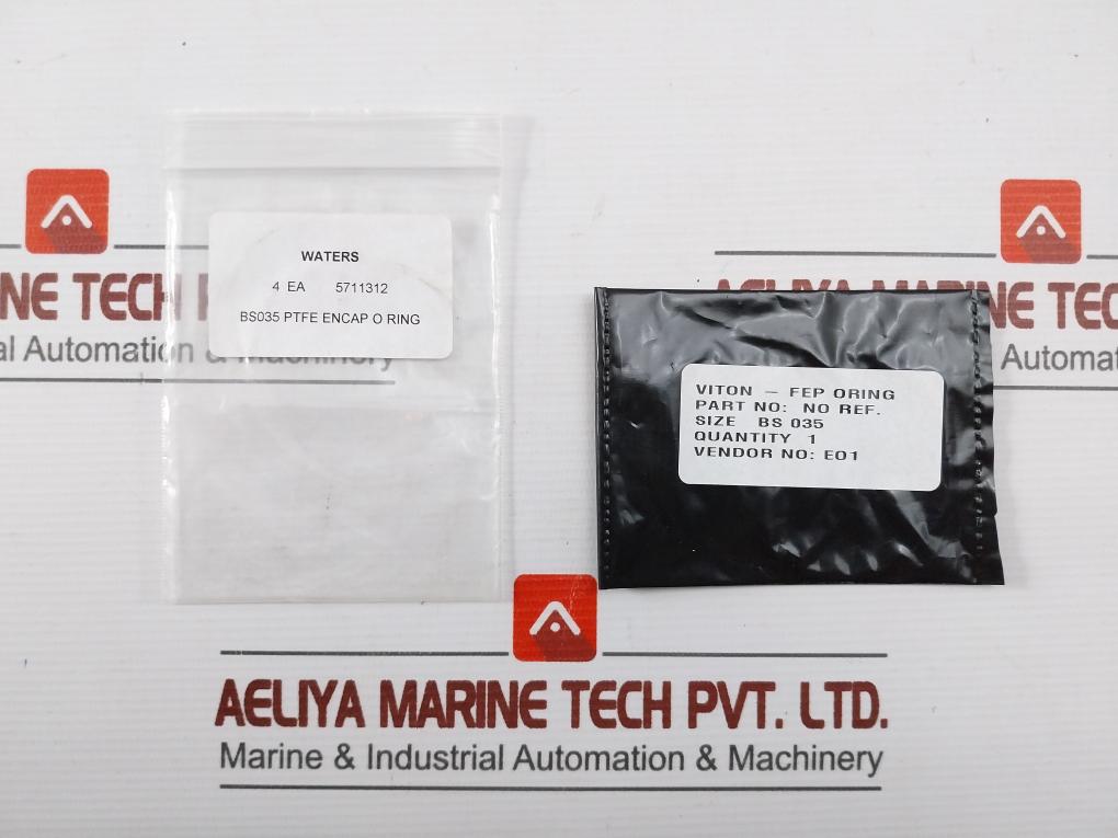 Lot Of 4x Waters Ptfe Encap O Ring 5711312