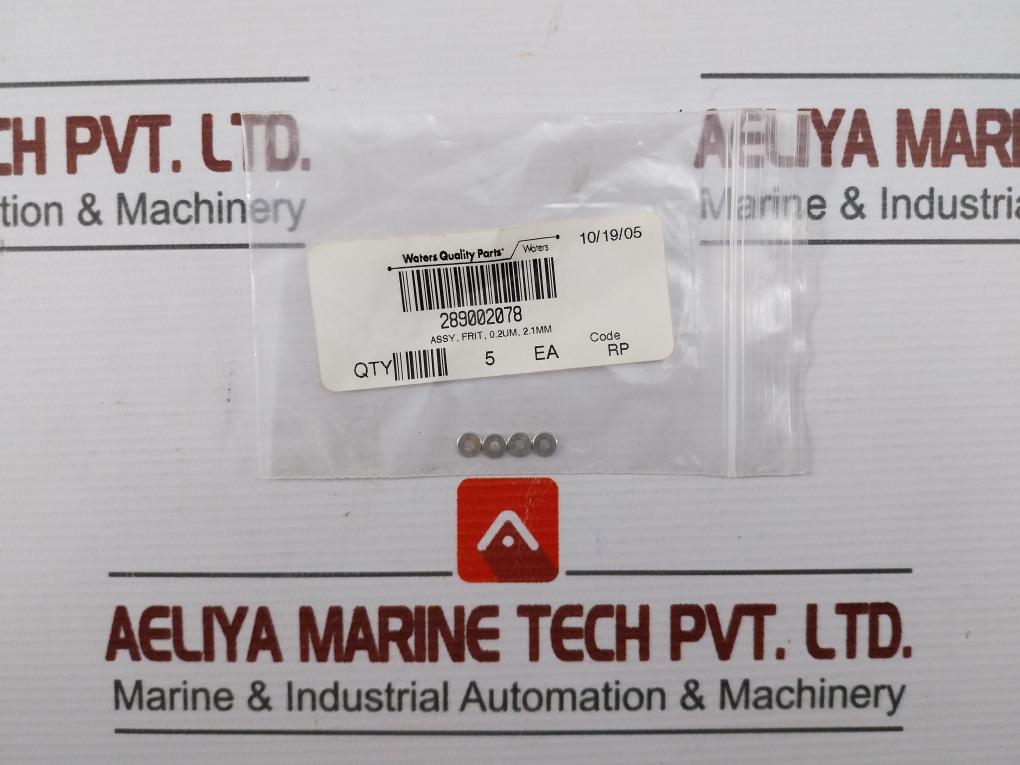 Lot Of 4x Waters & Frit Assy 289002078