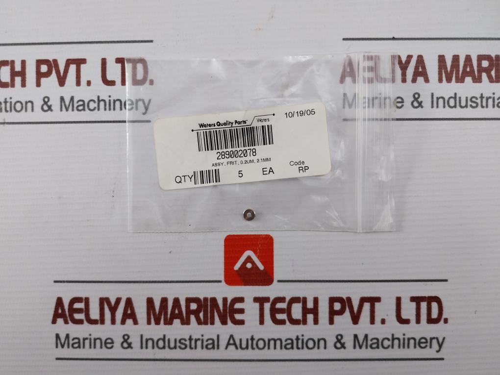 Lot Of 4x Waters & Frit Assy 289002078