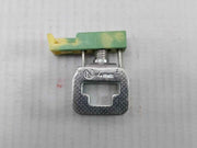 Lot of 50X PHOENIX CONTACT AKG 4 GNYE Connection Terminal Block 300V 20A 4 mm2