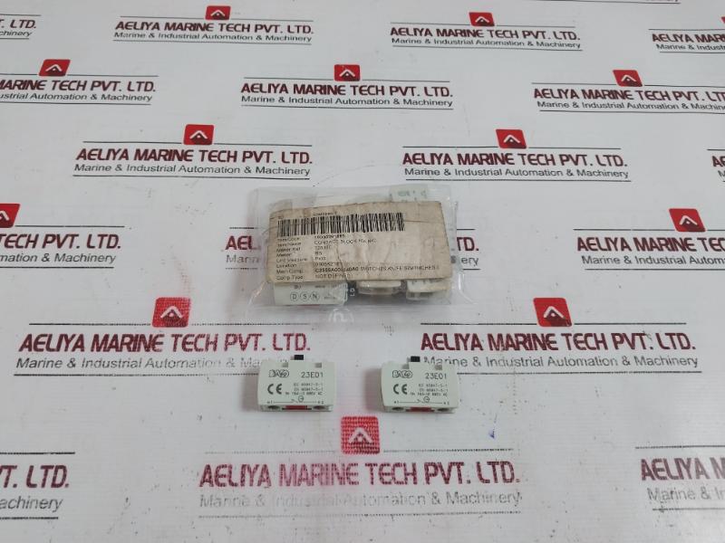 Lot of 5X Baco 23E01 Contact Block 16A N/C 10000391665