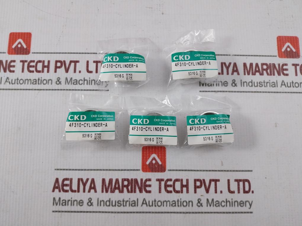 Lot Of 5X Ckd 4F310-cylinder-a Pneumatic Cylinder Component