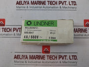 Lot of 5X Lindner LJS D-Fuse Links 4A/660V