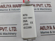 Lot Of 5X NT0 LV-HRC Fuse Link 35A