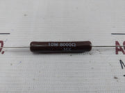 Lot of 5X OHMITE 20J8K0E Wirewound Resistor 8000ohm 10W 5%