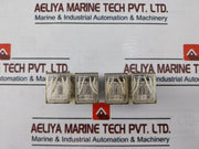 Lot of 4X Omron MY4 Relay 24Vdc