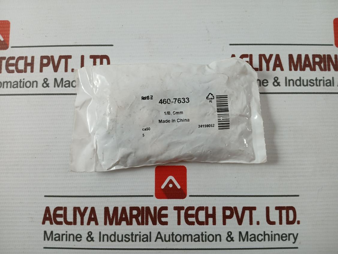 Lot Of 5X Rs 460-7633 Pneumatic Push To Connect Air Fitting 1/8",6Mm 24159052