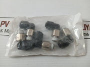 Lot Of 5X Rs 460-7633 Pneumatic Push To Connect Air Fitting 1/8