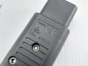 Lot Of 5X Schurter 4782 Iec Cord Connector 10A 250V~