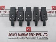 Lot Of 5X Schurter 4782 Iec Cord Connector 10A 250V~
