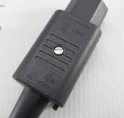 Lot Of 5X Schurter 4782 Iec Cord Connector 10A 250V~