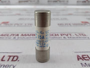 Lot of 5X Utsunomiya 15A Cello-Lite Fuse AC 500V DC 250V Class A