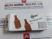 Lot of 5X Weber GL/GG Fuses 4a 500v